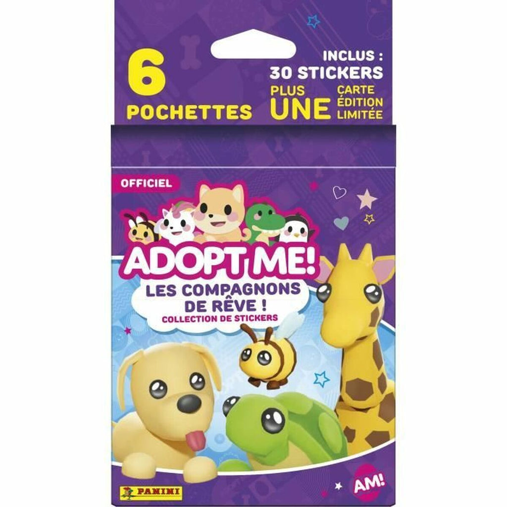 Pack of stickers Panini ¡Adoptame! Roblox-0
