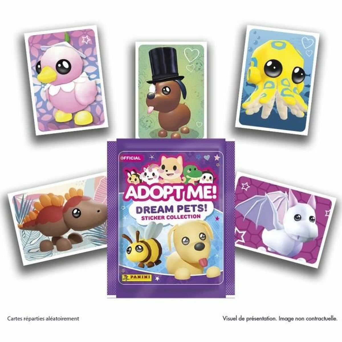 Pack of stickers Panini ¡Adoptame! Roblox-4