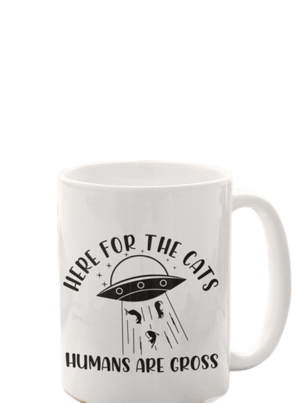 Here For The Cats Mug | كوب هنا لأجل القطط