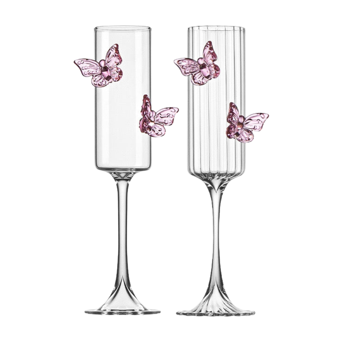 Butterfly Glass Set | أكواب فراشة