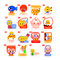 Die-cut stickers | ستكيرات